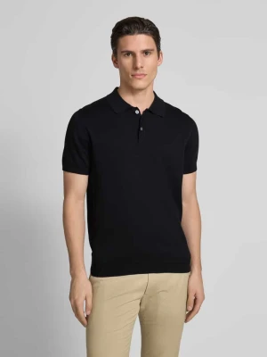 Koszulka polo z detalem z logo Christian Berg Men