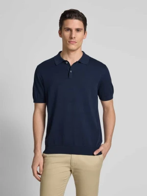 Koszulka polo z detalem z logo Christian Berg Men