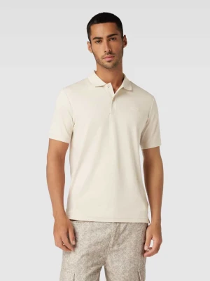Koszulka polo z detalem z logo CK Calvin Klein
