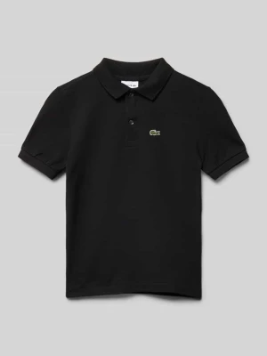 Koszulka polo o kroju regular fit z detalem z logo Lacoste