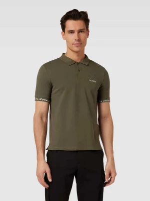 Koszulka polo z detalem z logo model ‘Harry’ 19V69 Italia