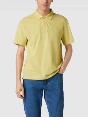 Koszulka polo z detalem z logo model ‘OTTOMAN’ CK Calvin Klein