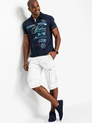 Koszulka polo z dżerseju z krótkim rękawem bonprix