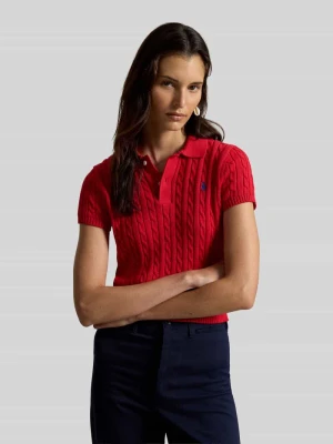 Koszulka polo z dzianiny o kroju regular fit z czystej bawełny Polo Ralph Lauren