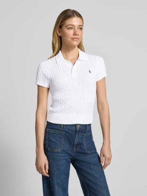 Koszulka polo z dzianiny o kroju regular fit z czystej bawełny Polo Ralph Lauren