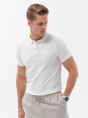 Koszulka polo z dzianiny pique - ecrue V7 S1746
 -                                    XL Ombre