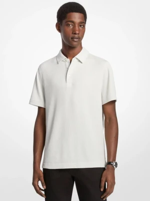 Koszulka polo z dzianiny waflowej Michael Kors