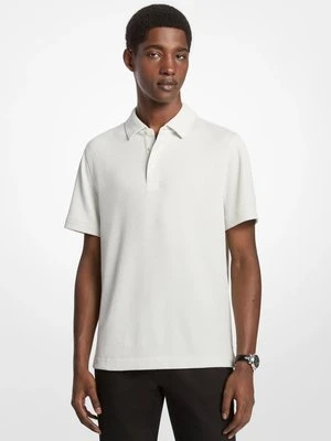 Koszulka polo z dzianiny waflowej Michael Kors Mens