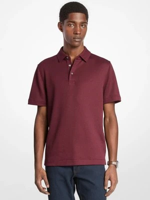 Koszulka polo z dzianiny waflowej Michael Kors Mens