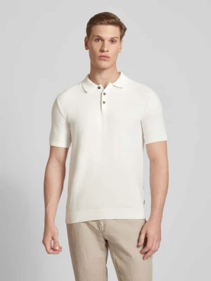 Koszulka polo z fakturowanym wzorem model ‘BLUSANDRI’ Jack & Jones Premium