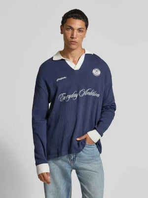 Koszulka polo z haftem model ‘Yemo’ Pegador