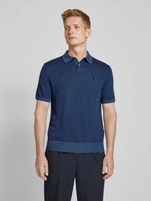 Koszulka polo z imitacji dzianiny Polo Ralph Lauren