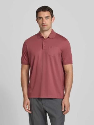 Koszulka polo z kieszenią na piersi Bugatti