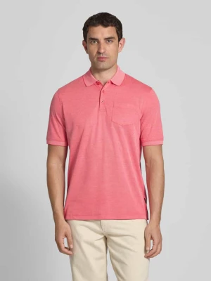 Koszulka polo z kieszenią na piersi Bugatti