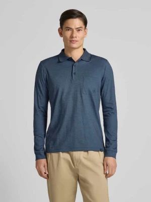 Koszulka polo z kieszenią na piersi Lerros