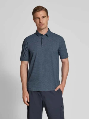 Koszulka polo z krótką listwą guzikową Armani Exchange