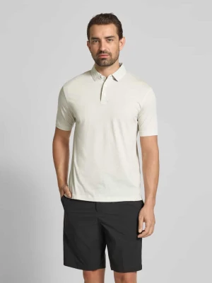 Koszulka polo z krótką listwą guzikową Armani Exchange