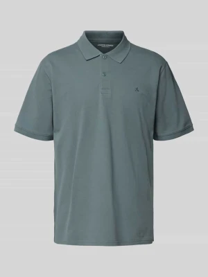 Koszulka polo z krótką listwą guzikową jack & jones