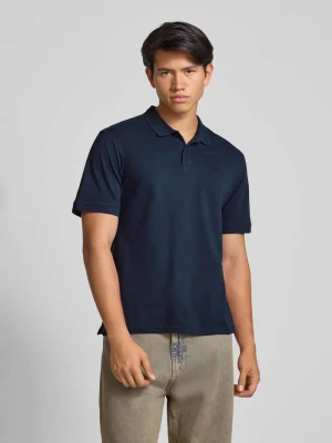 Koszulka polo z krótką listwą guzikową jack & jones