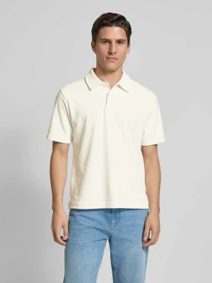 Koszulka polo z krótką listwą guzikową Jack & Jones Premium