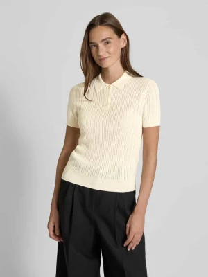 Koszulka polo z krótką listwą guzikową Lauren Ralph Lauren