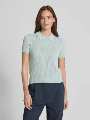 Koszulka polo z krótką listwą guzikową Lauren Ralph Lauren