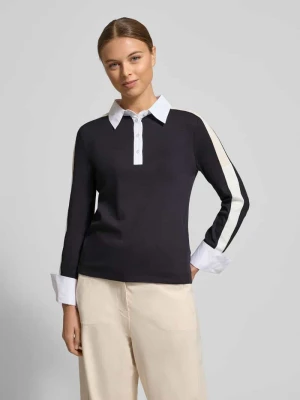 Koszulka polo z krótką listwą guzikową Marc Cain