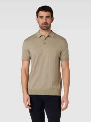 Koszulka polo z krótką listwą guzikową model ‘BERG’ Selected Homme