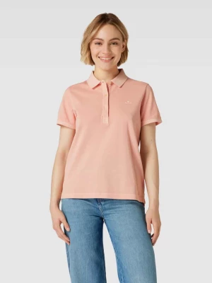 Koszulka polo z krótką listwą guzikową model ‘Sunfaded’ Gant