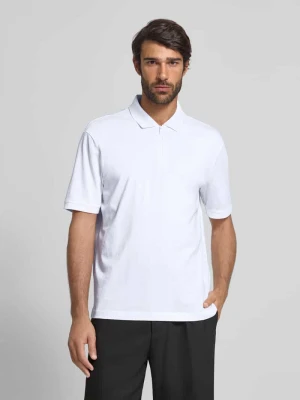 Koszulka polo z krótkim zamkiem błyskawicznym Armani Exchange