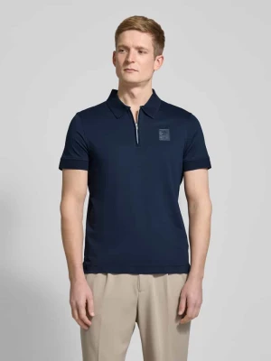 Koszulka polo z krótkim zamkiem błyskawicznym model ‘Brizio’ JOOP! Collection