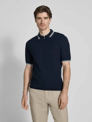 Koszulka polo z krótkim zamkiem błyskawicznym Roy Robson