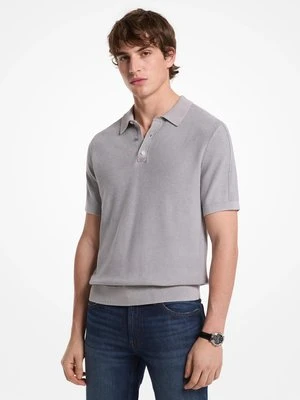 Zdjęcie produktu Koszulka polo z lnu i bawełny Michael Kors Mens