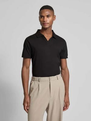 Koszulka polo z mieszanki bawełny lindbergh