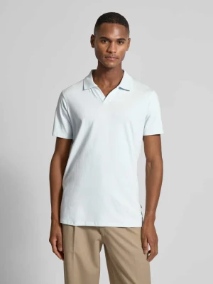 Koszulka polo z mieszanki bawełny lindbergh