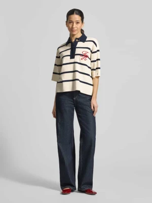 Koszulka polo z mieszanki bawełny o kroju regular fit Tommy Hilfiger