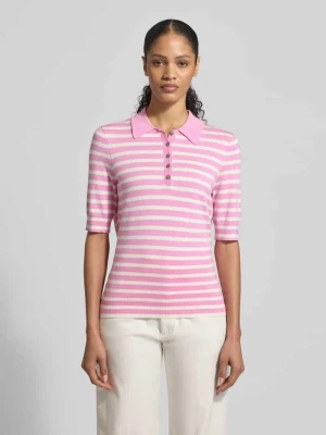 Koszulka polo z mieszanki wiskozy Christian Berg Woman