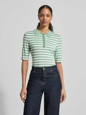 Koszulka polo z mieszanki wiskozy Christian Berg Woman