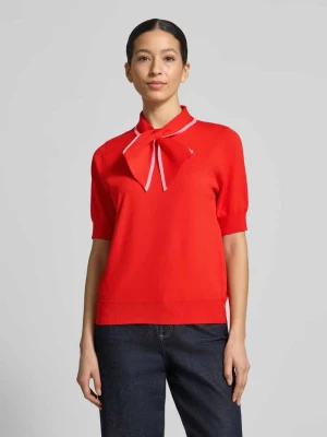 Koszulka polo z mieszanki wiskozy o kroju regular fit model 'JONDA' Essentiel Antwerp