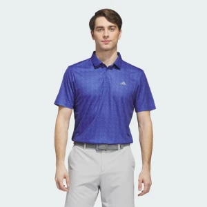 KOSZULKA POLO Z NADRUKIEM PERFORMANCE Adidas Dual Indigo