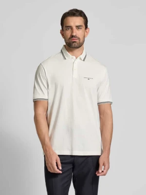 Koszulka polo z nadrukiem z logo Armani Exchange