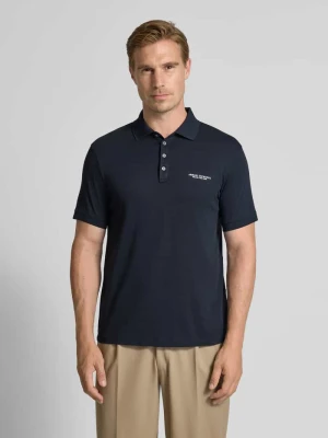 Koszulka polo z nadrukiem z logo Armani Exchange