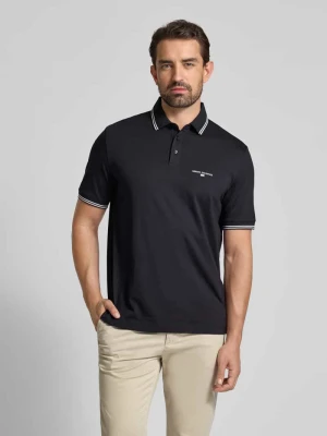 Koszulka polo z nadrukiem z logo Armani Exchange