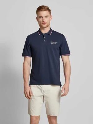 Zdjęcie produktu Koszulka polo z nadrukiem z logo Jack & Jones Premium