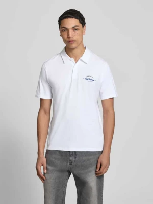 koszulka polo z nadrukiem z logo model 'BRANDON' jack & jones