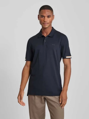 Koszulka polo z nadrukiem z logo model ‘Parlay’ Boss