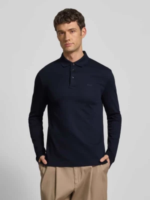 Koszulka polo z napisem z logo Boss