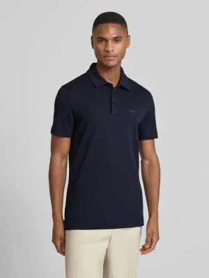 Koszulka polo z napisem z logo Boss