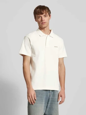 Koszulka polo z naszywką z logo Calvin Klein Jeans