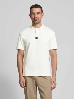 Koszulka polo z naszywką z logo model ‘Deabono’ HUGO